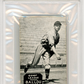 1933-36 Zeenut Pacific Coast League B&W Ballou (Large Pose) Hand Cut PSA 4 MK