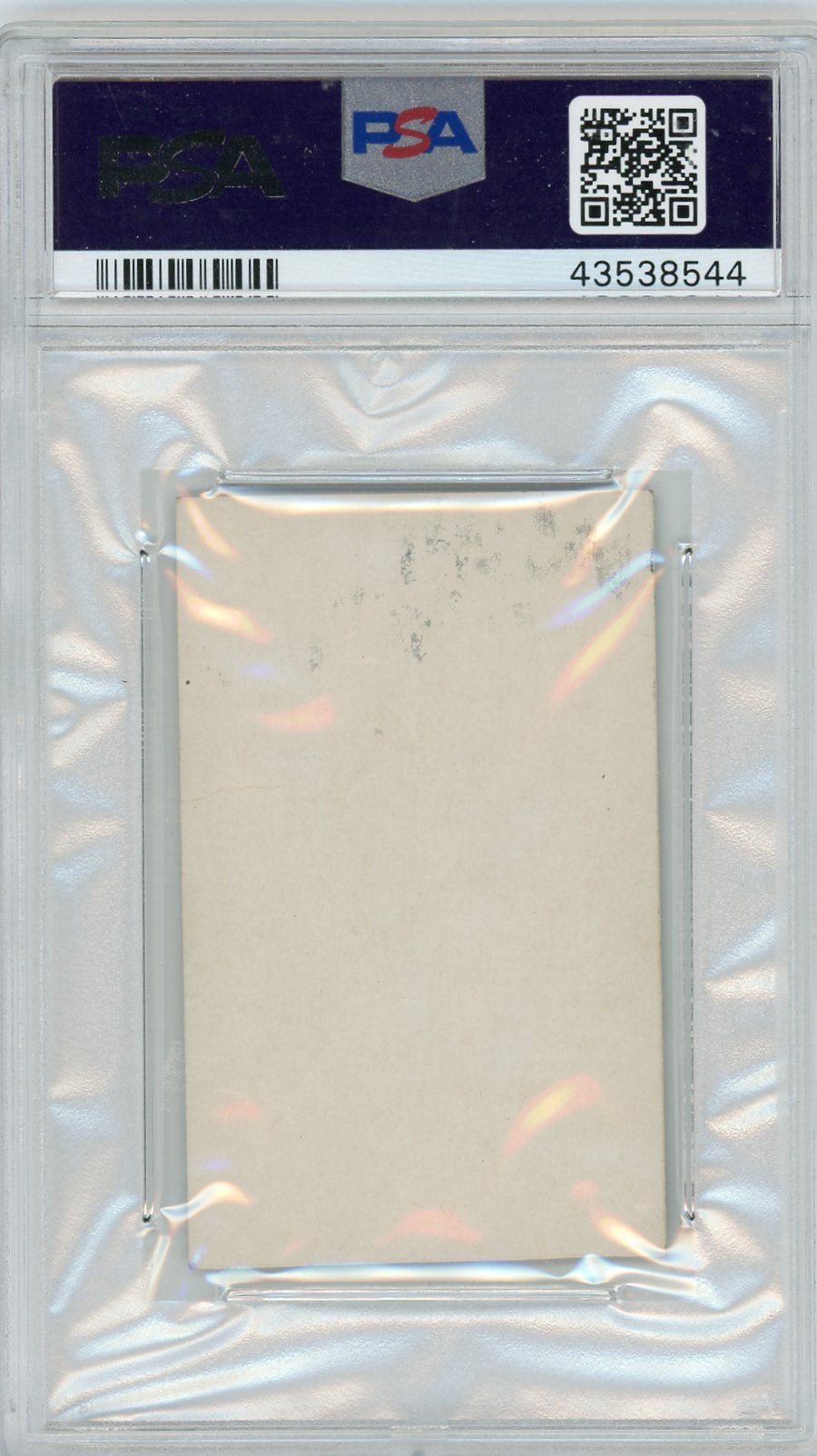 1933-36 Zeenut Pacific Coast League B&W Douglas (Oakland) Hand Cut PSA 3