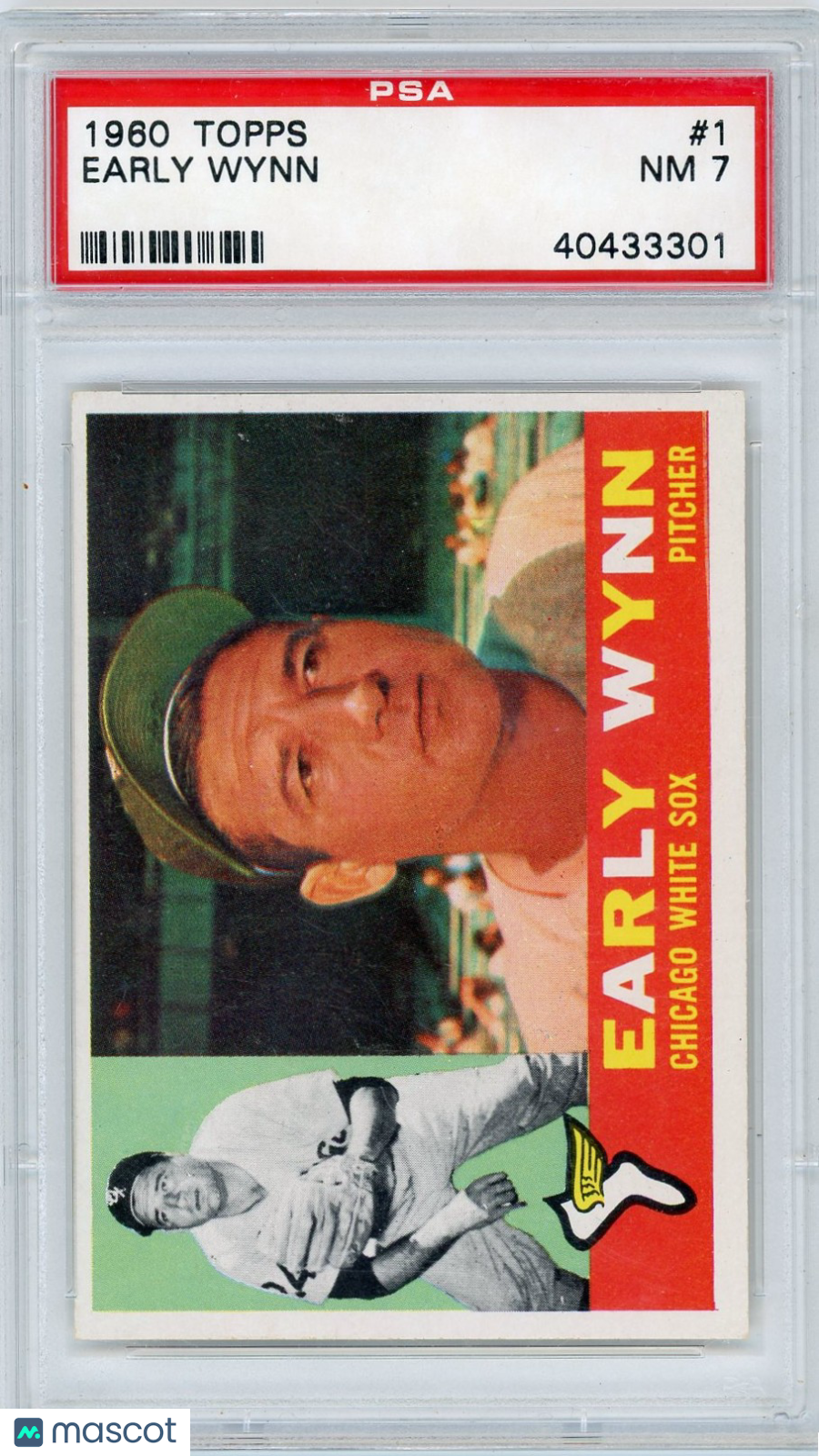 1960 Topps Early Wynn #1 PSA 7