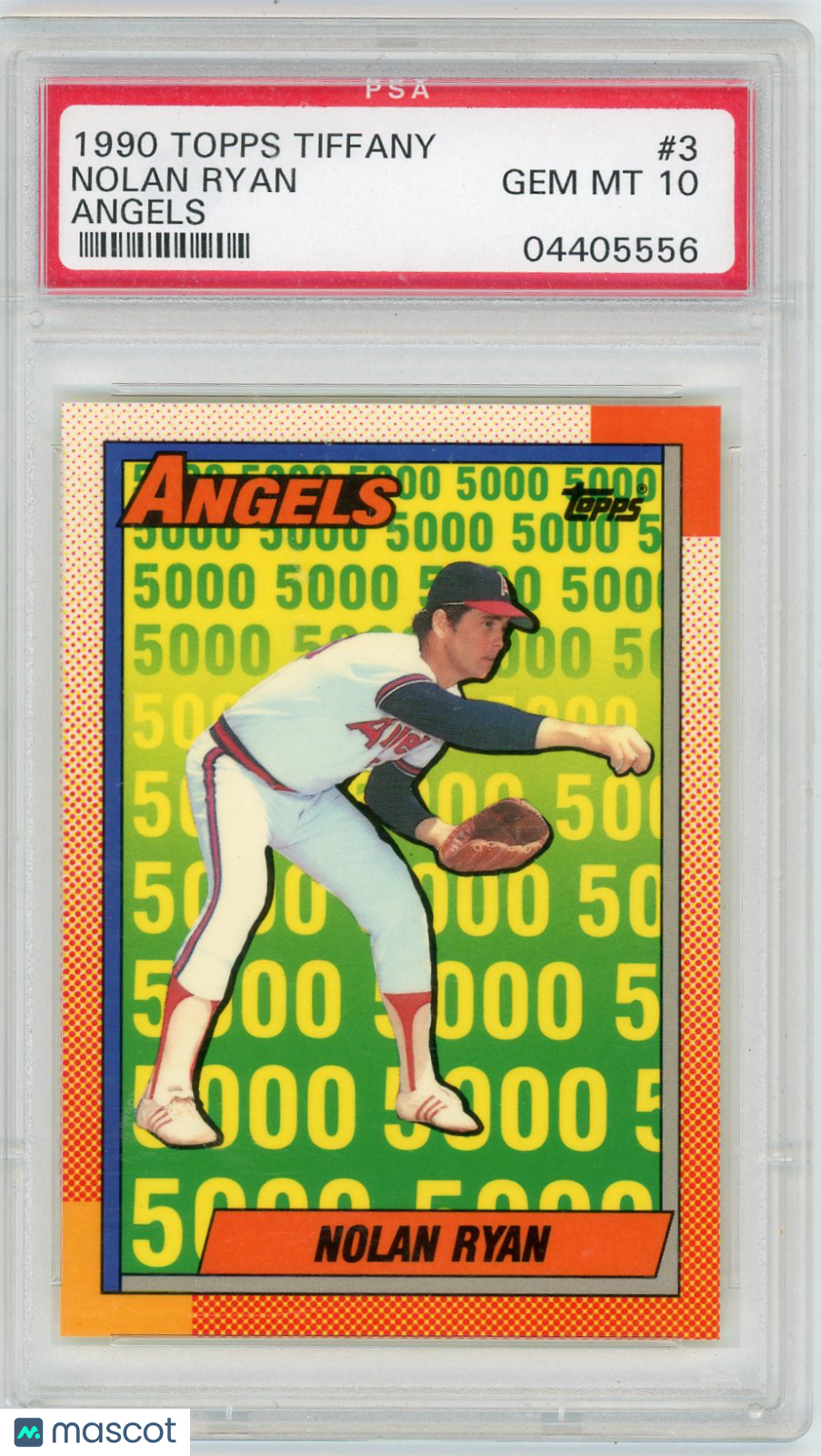 1990 Topps Tiffany Nolan Ryan #3 Angels PSA 10