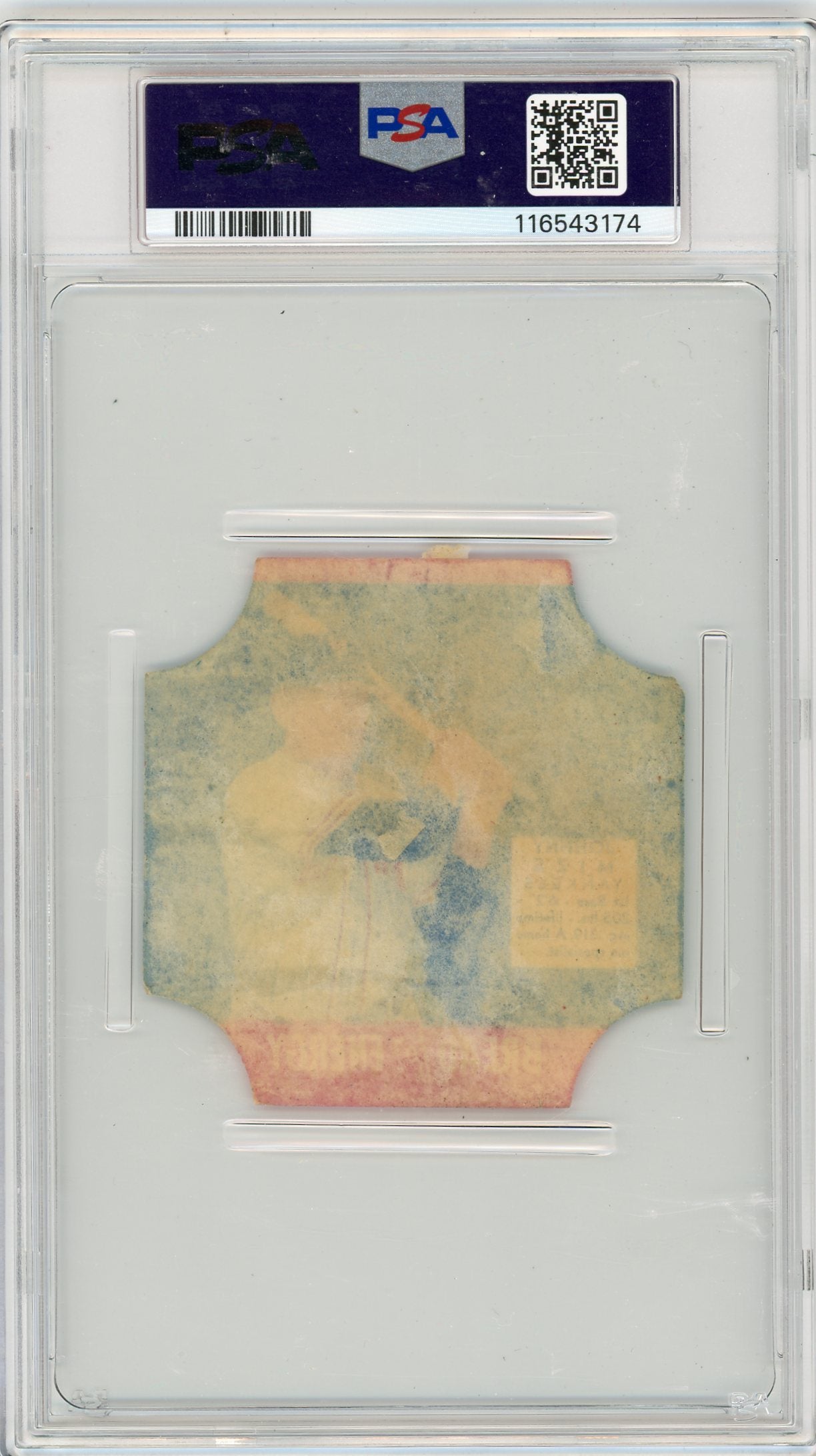 1951 Fischer's Bread Labels Johnny Mize PSA 1
