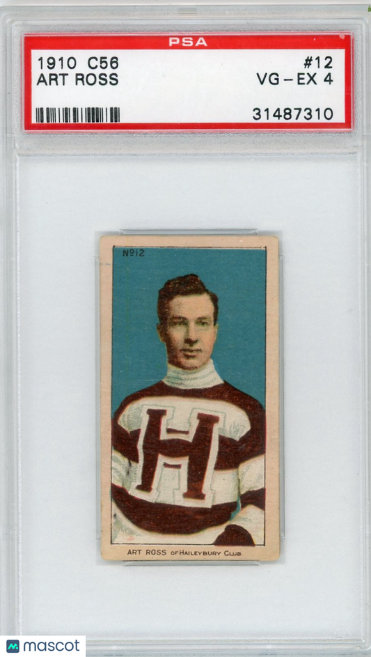 1910 C56 Art Ross #12 PSA 4