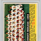 1956 Topps Redlegs Team #90 With Date White Back PSA 7