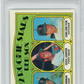 1972 Topps Red Sox Rookies #79 Garman Cooper Fisk PSA 7