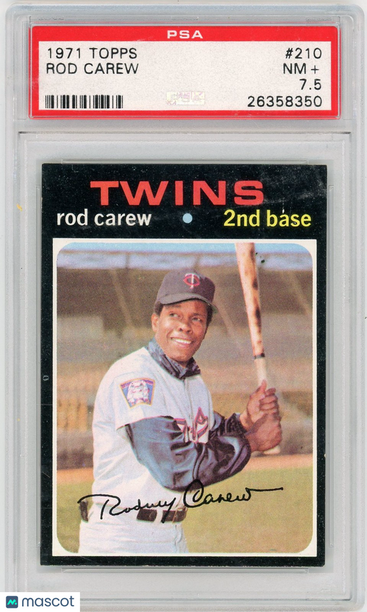 1971 Topps Rod Carew #210 PSA 7.5