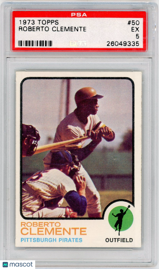 1973 Topps Roberto Clemente #50 PSA 5