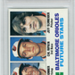 1982 Topps Orioles Future Stars #21 Bonner Ripken Schneider PSA 9 Oc