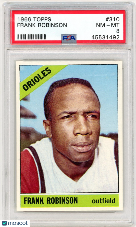 1966 Topps Frank Robinson #310 PSA 8