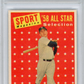 1958 Topps Mickey Mantle #487 All Star PSA 8
