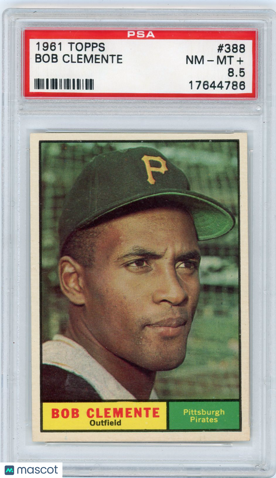 1961 Topps Bob Clemente #388 PSA 8.5