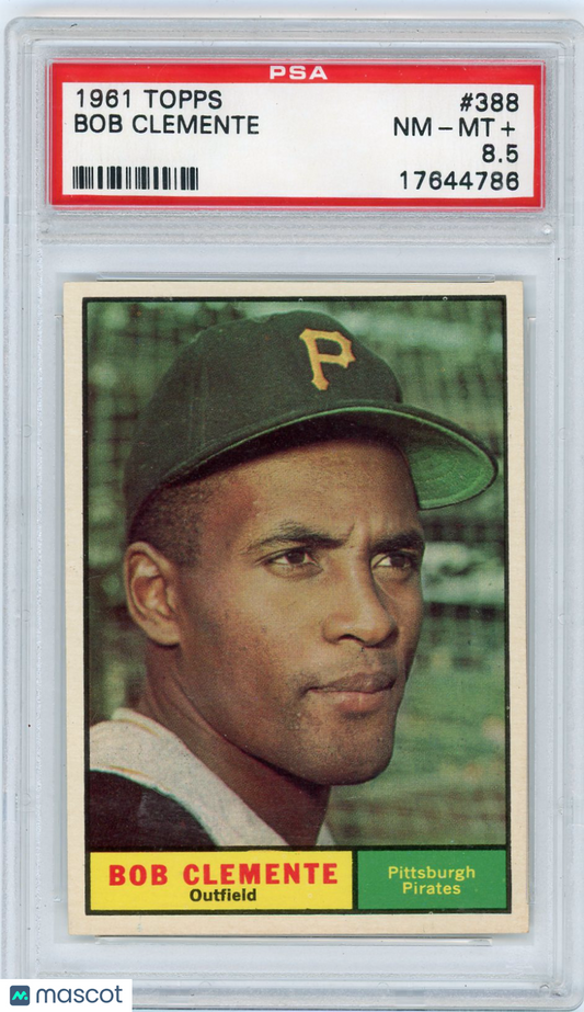 1961 Topps Bob Clemente #388 PSA 8.5
