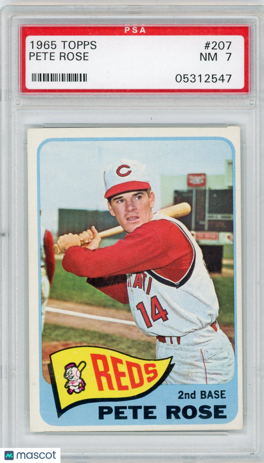 1965 Topps Pete Rose #207 PSA 7