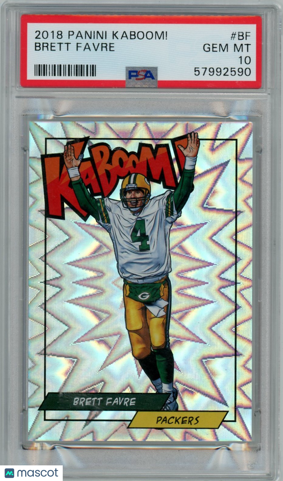 2018 Panini Kaboom! Brett Favre #BF PSA 10