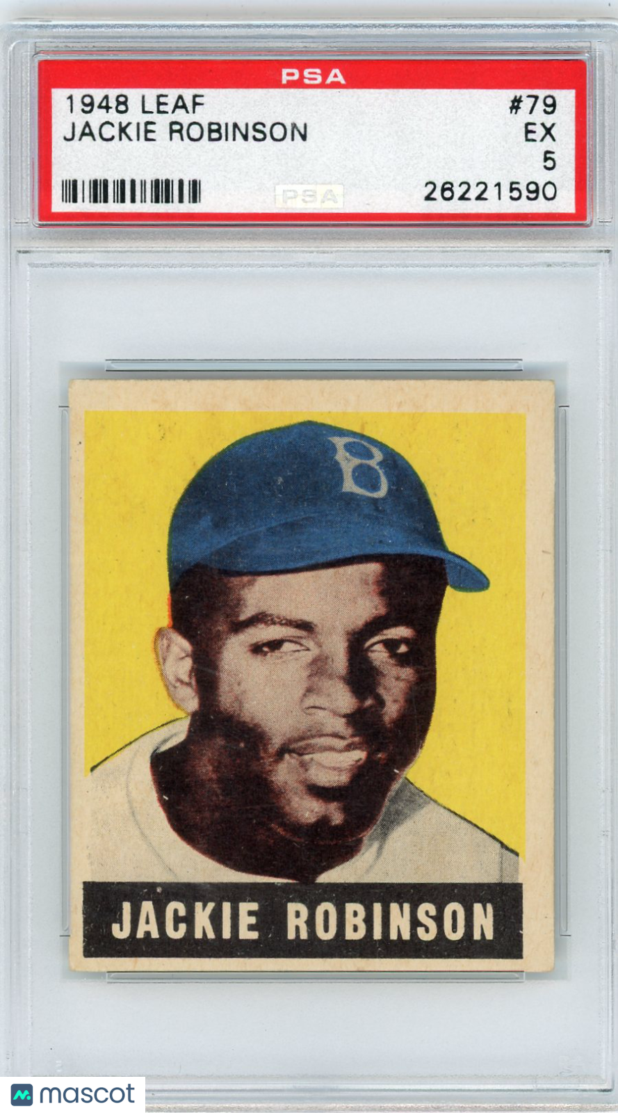 1948 Leaf Jackie Robinson #79 PSA 5