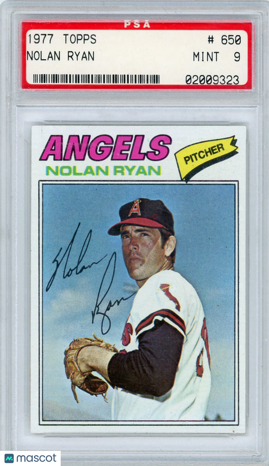 1977 Topps Nolan Ryan #650 PSA 9