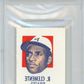 1971 Topps Tattoos Perforated Roberto Clemente PSA 8