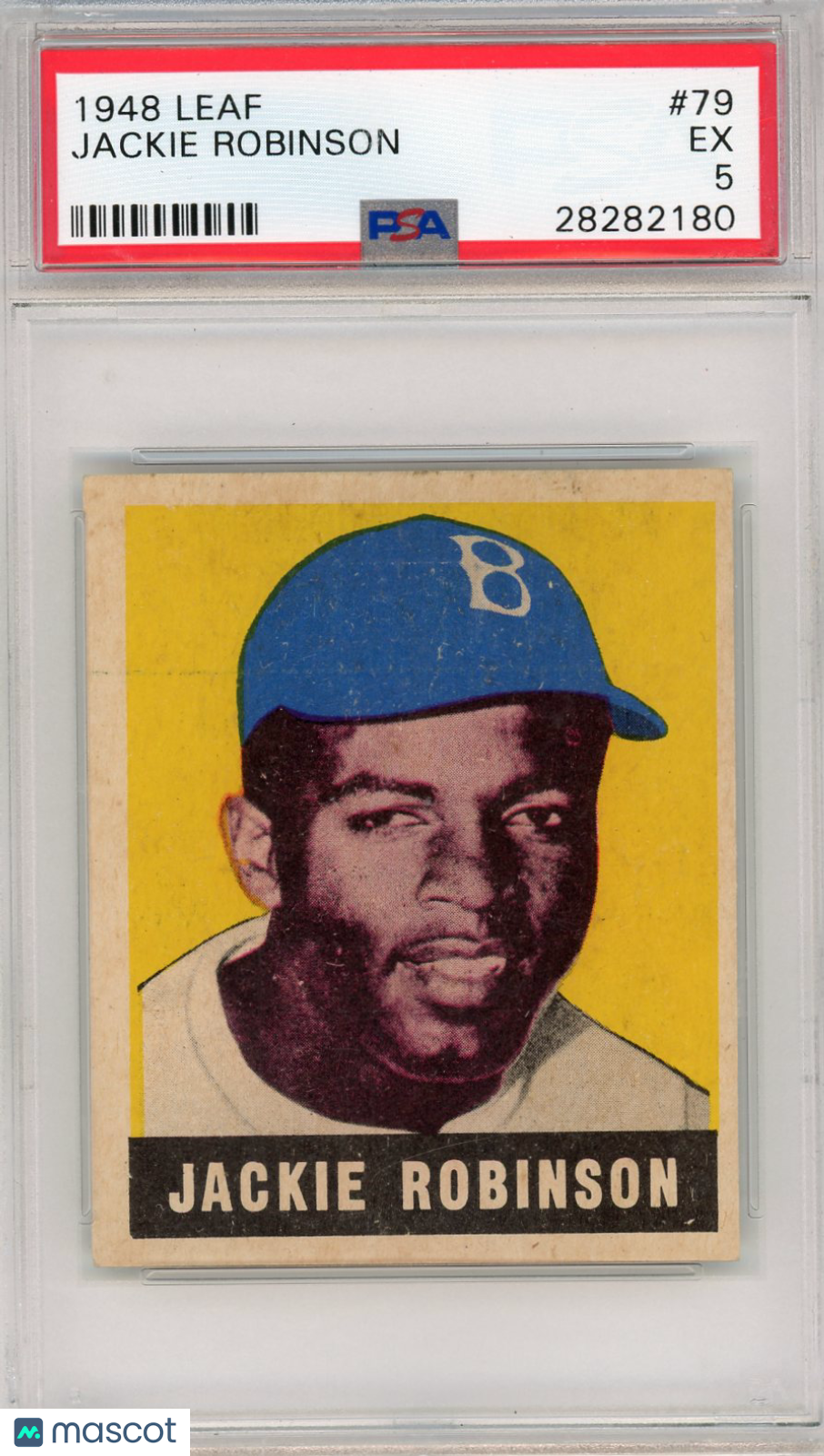 1948 Leaf Jackie Robinson #79 PSA 5