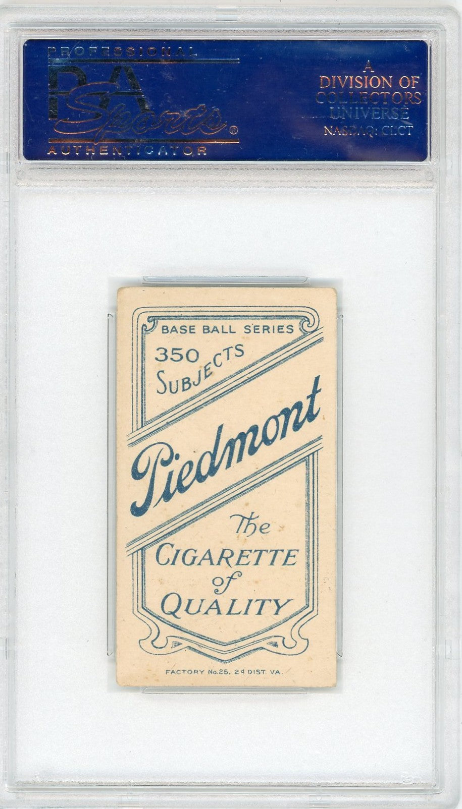 1909-11 T206 Piedmont Cy Young Cle. Bare Hand Shows PSA 4
