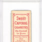 1909-11 T206 Sweet Caporal 150/649op Christy Mathewson White PSA 2.5