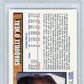 1992 Hoops Draft Redemption Shaquille O'Neal #A PSA 10