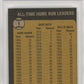 1973 Topps All Time H. R. Ldrs. #1 B. Ruth H. Aaron W. Mays PSA 8