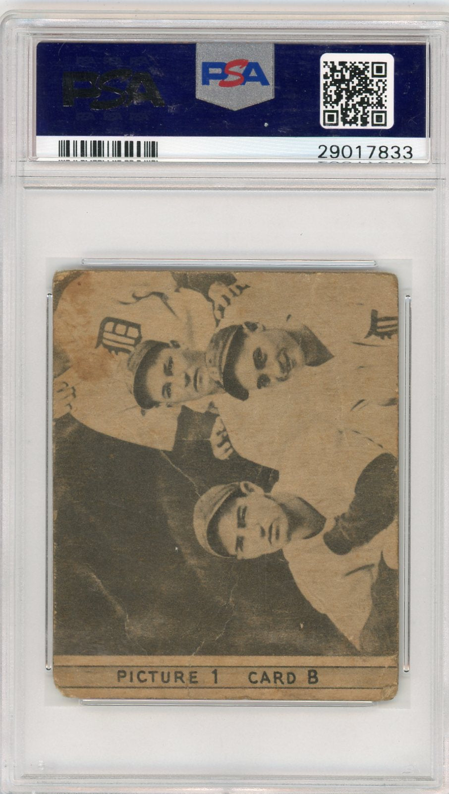 1935 Goudey 4-In-1 Foxx,Higgins Mahaffey,Williams PSA 1
