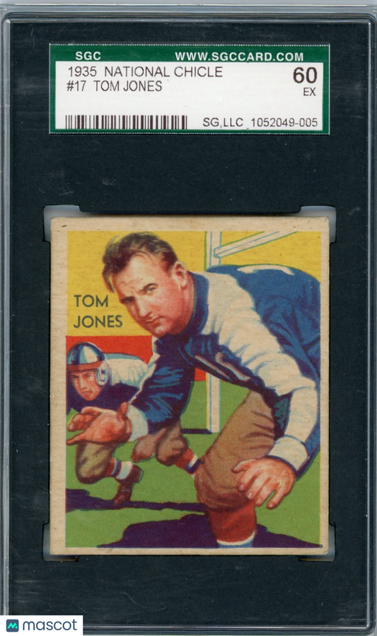 1935 National Chicle R311-2 Tom Jones SGC 5