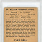 1941 Play Ball Bill Jurges #59 PSA 5