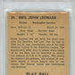 1941 Play Ball Dutch Leonard #24 PSA 6
