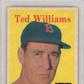 1958 Topps Ted Williams #1 PSA 7