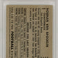 1952 Bowman Large Norm Van Brocklin #1 PSA 7