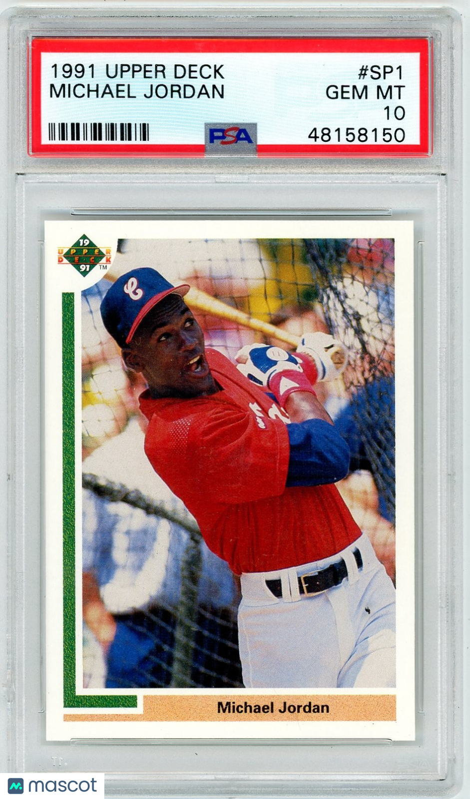 1991 Upper Deck Michael Jordan #SP1 PSA 10