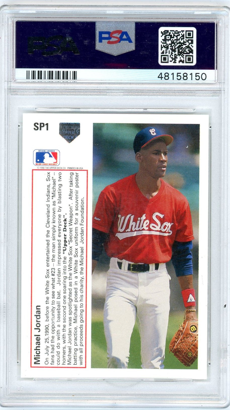 1991 Upper Deck Michael Jordan #SP1 PSA 10