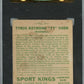 1933 Sport Kings Gum Ty Cobb #1 SGC 3