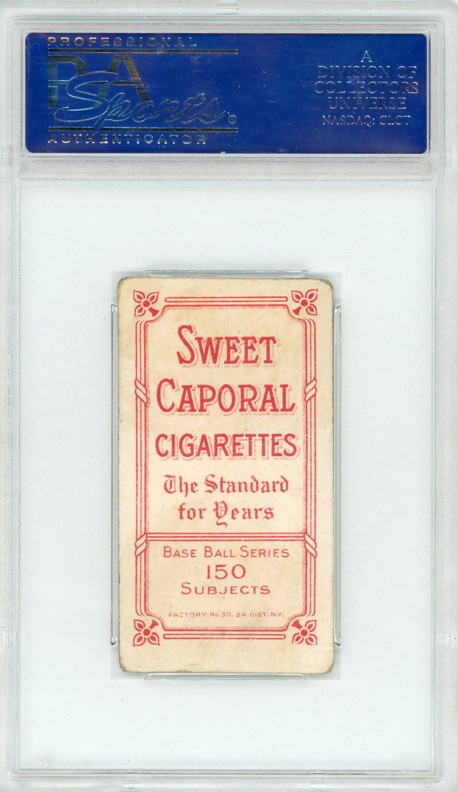 1909-11 T206 Sweet Caporal Cy Young Cleveland, Portrait PSA 3