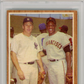 1962 Topps Managers' Dream #18 M. Mantle W. Mays PSA 6