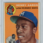 1954 Topps Henry Aaron #128 PSA 4