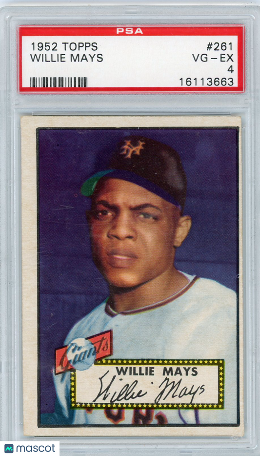1952 Topps Willie Mays #261 PSA 4