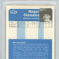 1984 Fleer Update Roger Clemens #U-27 PSA 9