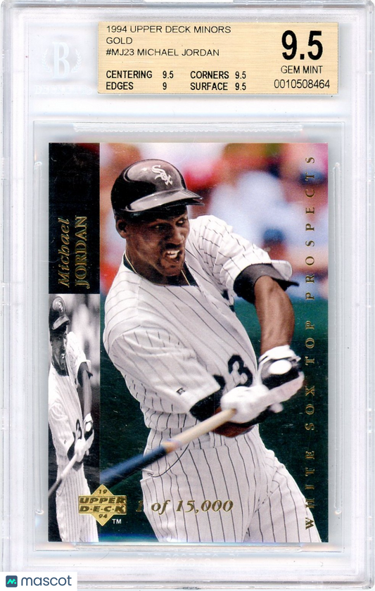 1994 Upper Deck Minors Michael Jordan GOLD #MJ23 BGS 9.5