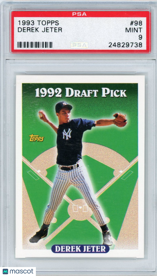 1993 Topps Derek Jeter #98 PSA 9