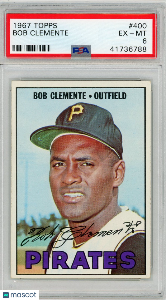 1967 Topps Bob Clemente #400 PSA 6