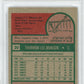 1975 Topps Thurman Munson #20 PSA 8