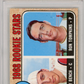 1968 Topps Reds Rookies #247 J. Bench R. Tompkins PSA 7