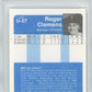 1984 Fleer Update Roger Clemens #U-27 PSA 9
