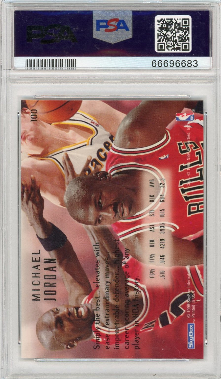 1994 E-Motion Michael Jordan #100 PSA 10