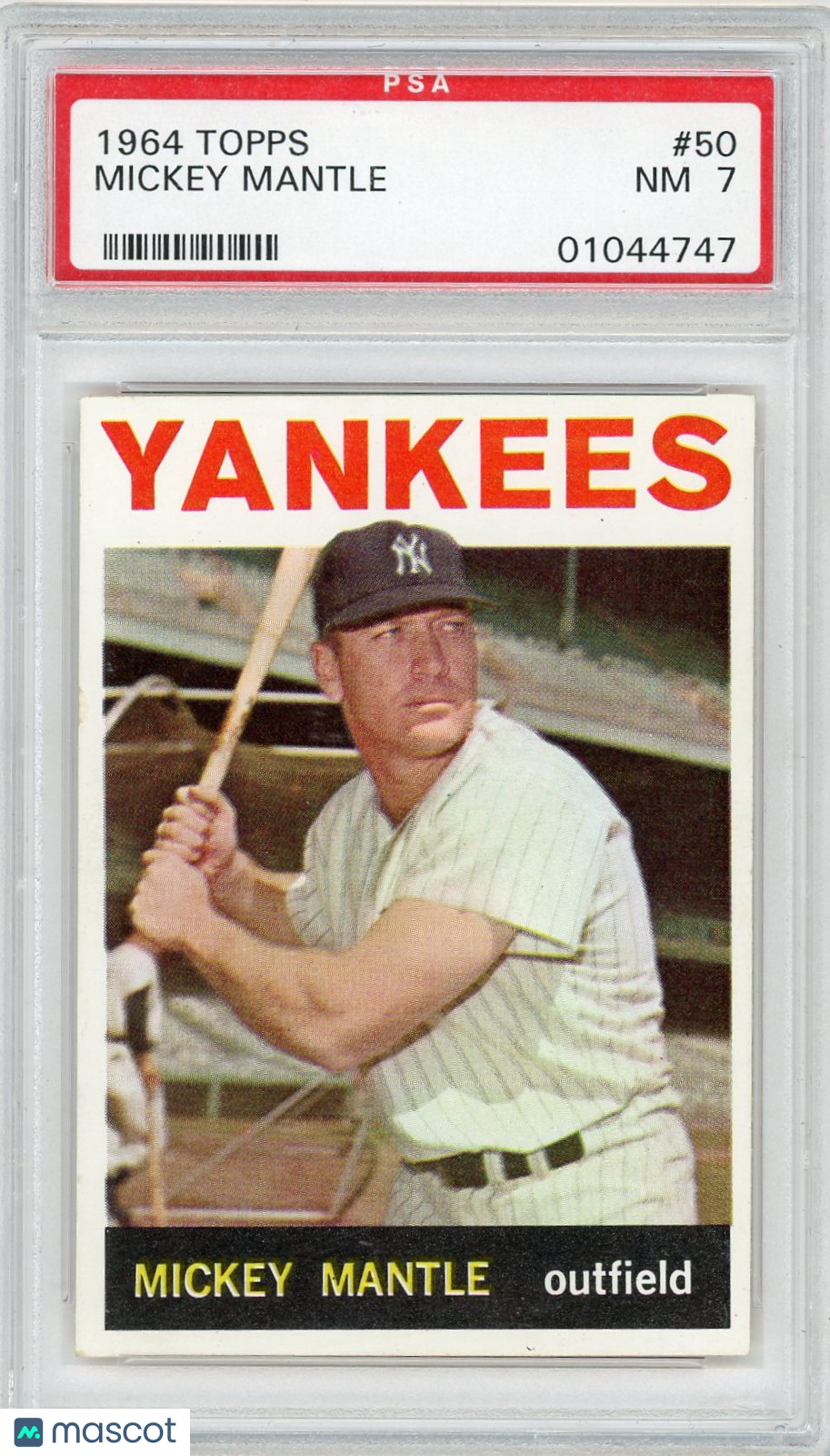 1964 Topps Mickey Mantle #50 PSA 7