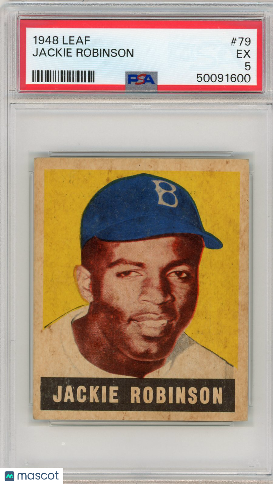 1948 Leaf Jackie Robinson #79 PSA 5