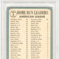 1965 Topps A. L. Home Run Ldrs. #3 Killebrew Powell Mantle PSA 5