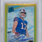 2018 Donruss Optic Rated Rookies Autographs Gold Josh Allen #154 BGS 9.5 Auto 10